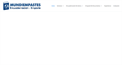 Desktop Screenshot of mundiempastes.com